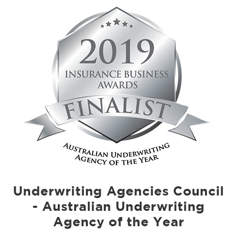 Australian Underwriting Agency of the Year - 2019 FINALIST